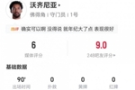 低迷!40岁佛得角门将沃齐尼亚本场0扑救+2解围 获评6分